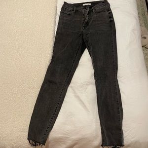 Black skinny jeans
